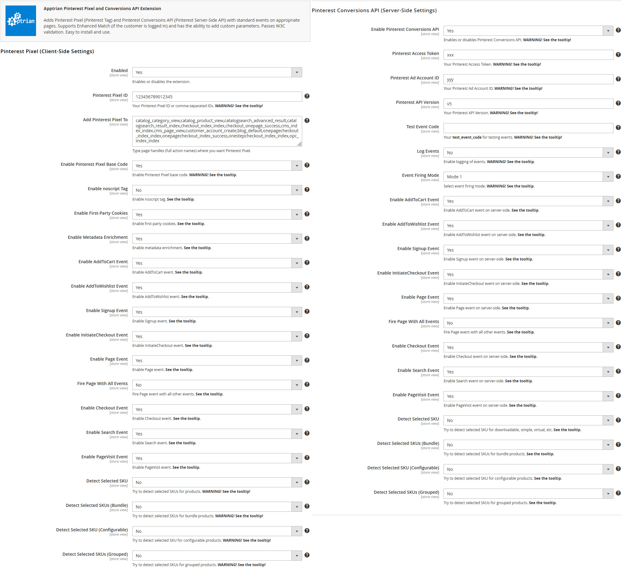 store manager for magento professional edition log